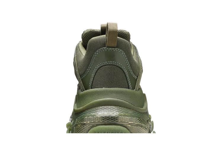 Balenciaga Triple S Sneaker Clear Sole - Green