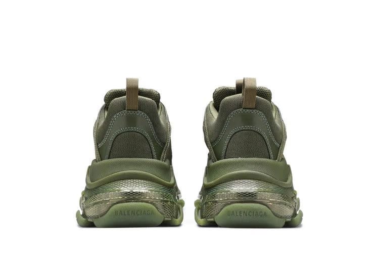 Balenciaga Triple S Sneaker Clear Sole - Green