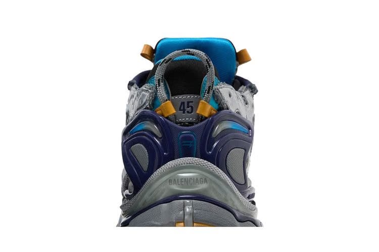 Balenciaga Runner Sneaker Grey Orange Aqua