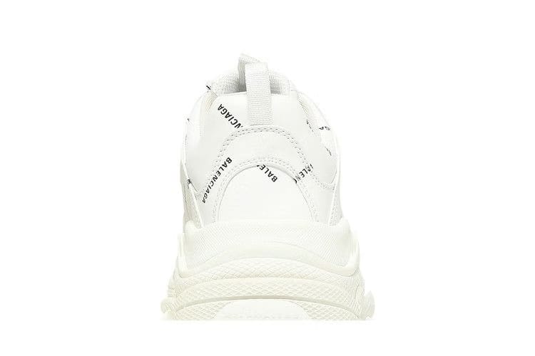 Balenciaga Triple S Sneaker Allover Logo - White