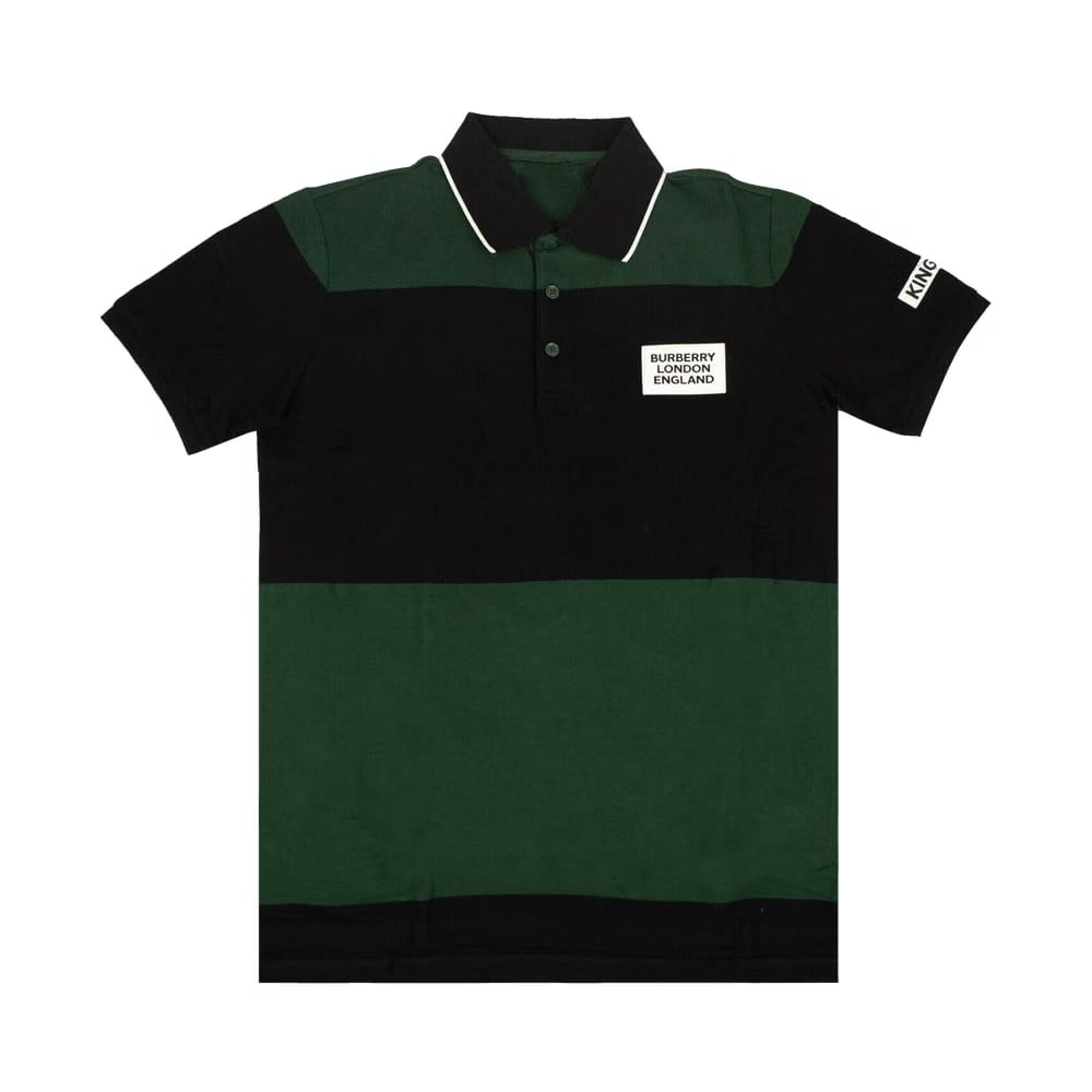 Burberry Polo Shirt Green/Black