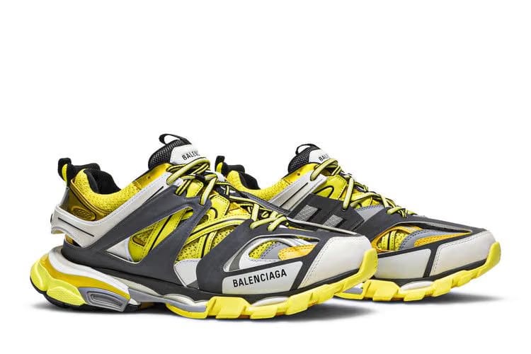 Balenciaga Track Trainer Yellow Grey