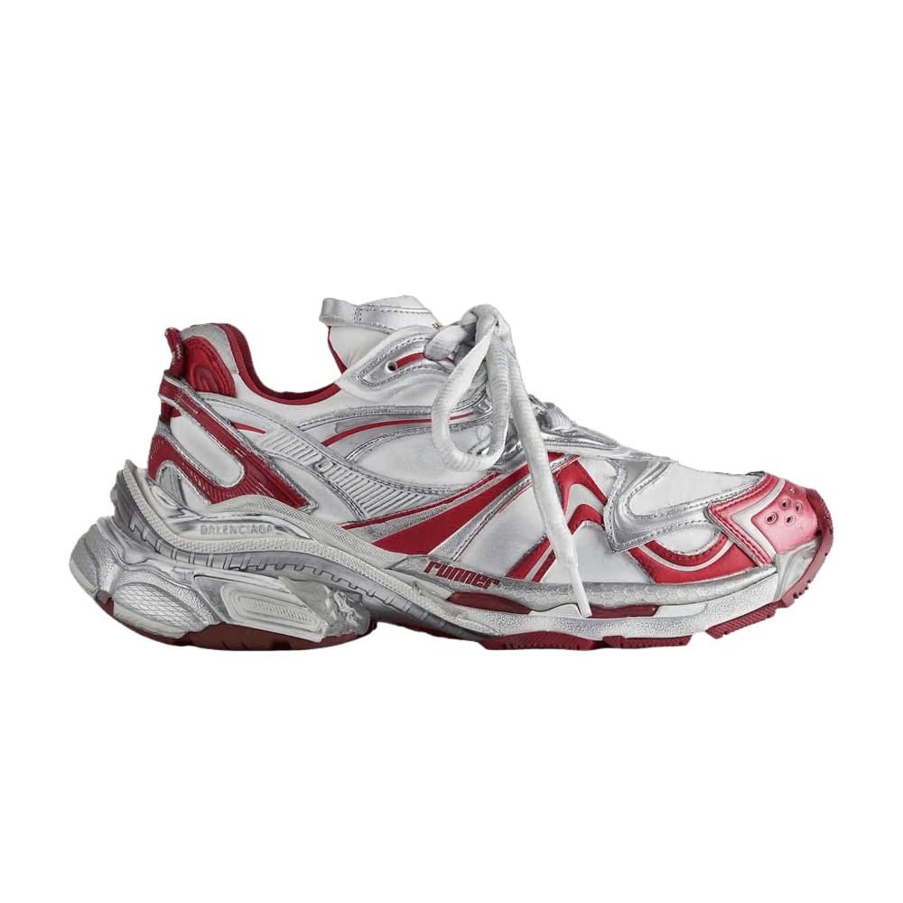 Balenciaga Runner 2.0 White Grey Red