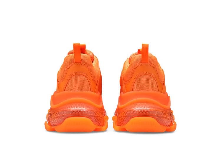 Balenciaga Triple S Sneaker Clear Sole - Orange