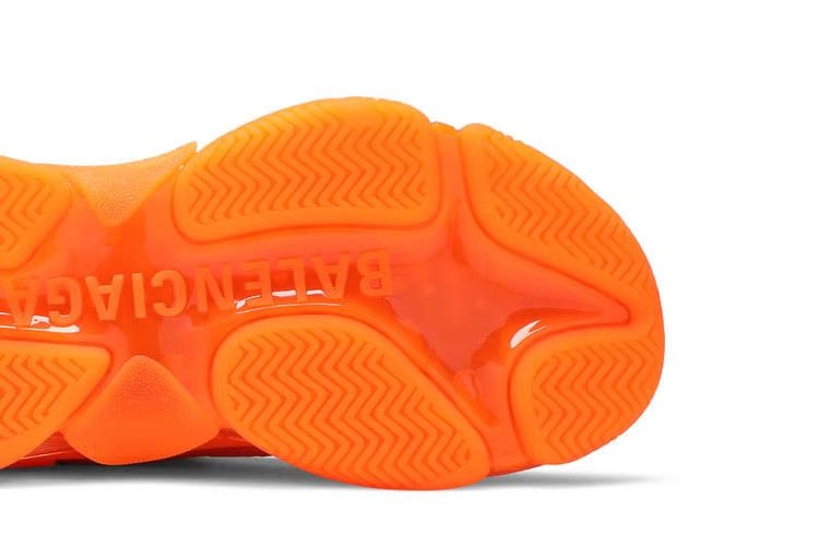 Balenciaga Triple S Sneaker Clear Sole - Orange