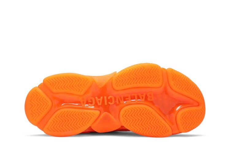 Balenciaga Triple S Sneaker Clear Sole - Orange