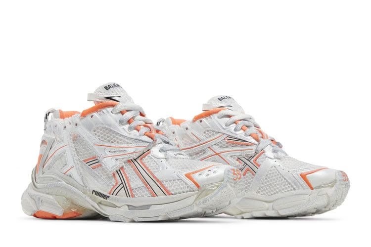 Balenciaga Wmns Runner Sneaker 'White Fluo Orange'
