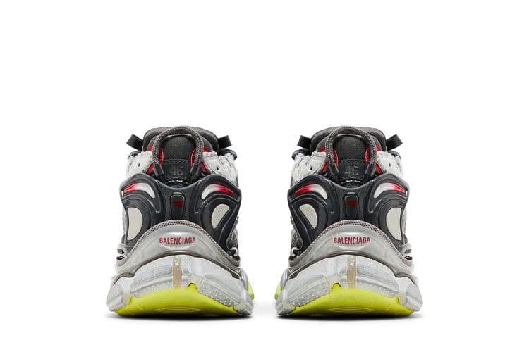 Balenciaga Runner Sneaker Black White Red Fluo Yellow 2023