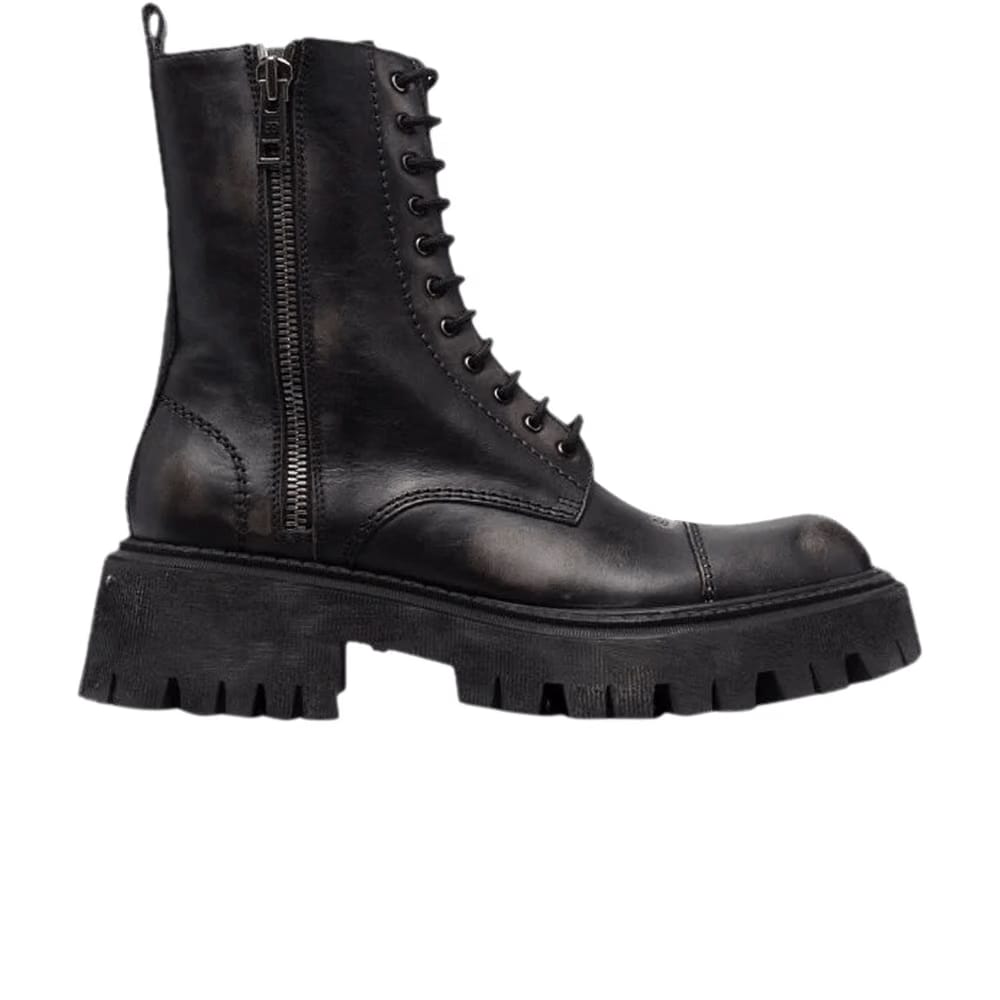 Balenciaga Tractor High Black