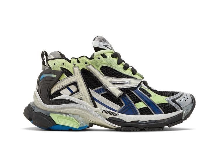 Balenciaga Wmns Runner Sneaker 'Grey Blue Green'