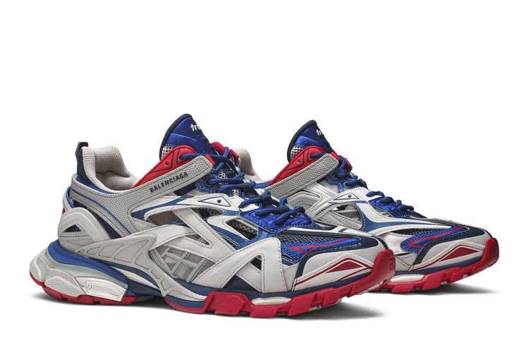 Balenciaga Track 2 Beige Blue Red