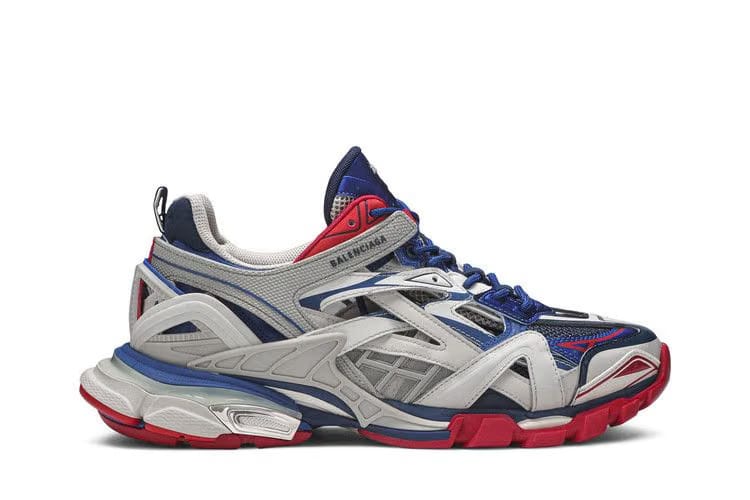 Balenciaga Track 2 Beige Blue Red