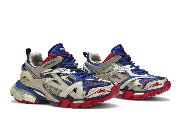 Balenciaga Wmns Track.2 Trainer 'Beige Blue Red'