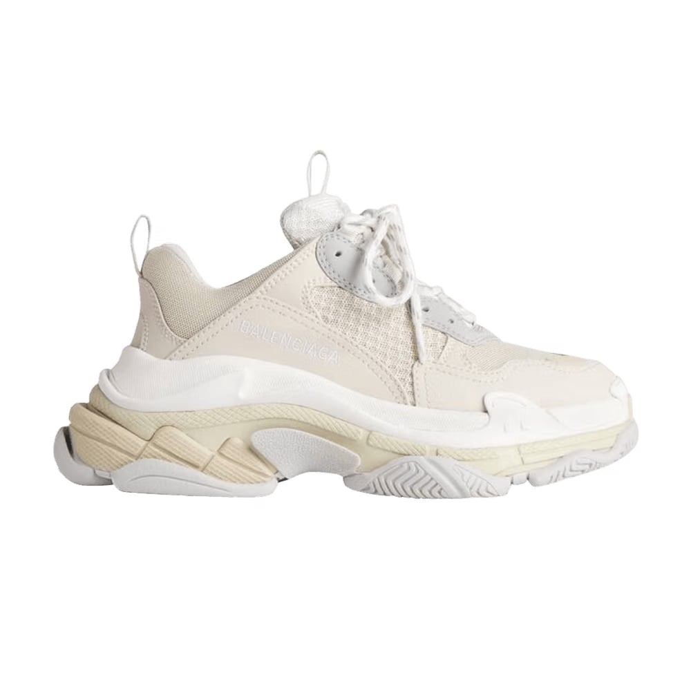 Balenciaga Triple S Sneaker Egg Shell White