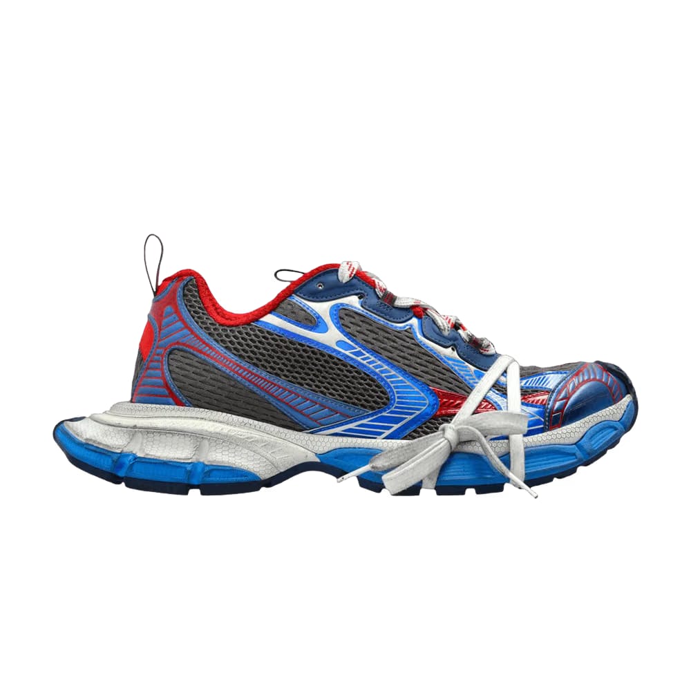 Balenciaga 3XL Sneaker Worn-Out - Blue Red