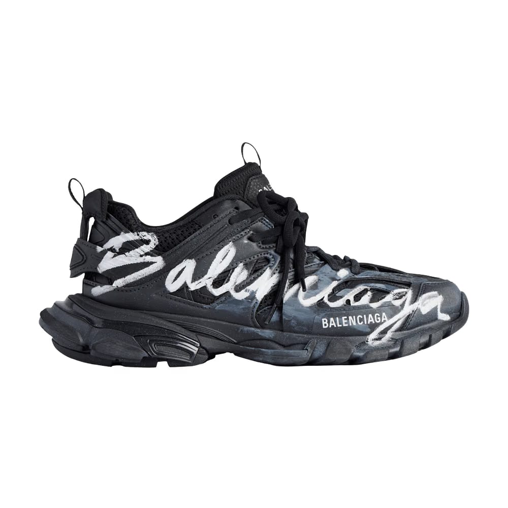 Balenciaga Track Sneaker Signature - Black White