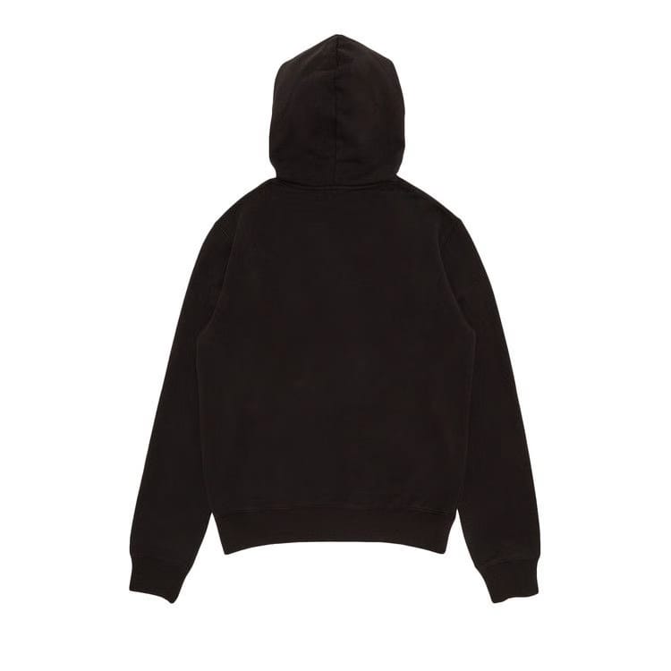 Lanvin Curb Emb Hoodie Ebony