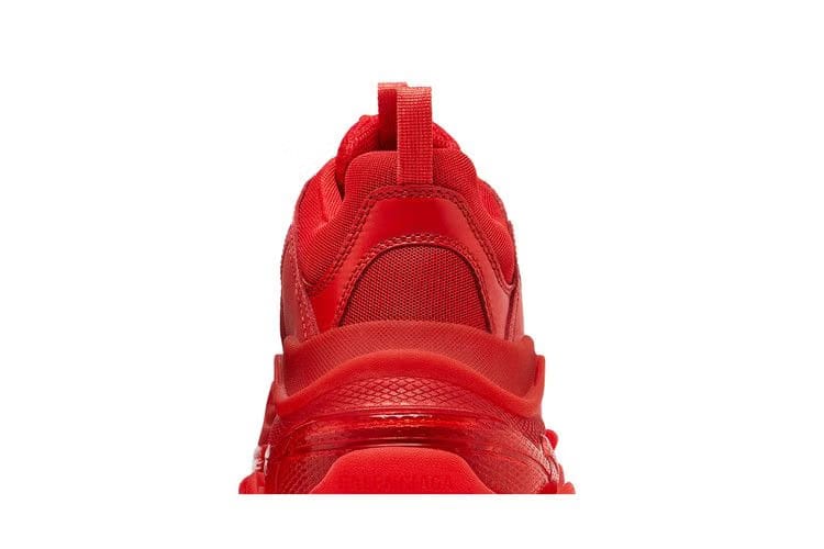 Balenciaga Triple S Sneaker Clear Sole - Red 2019