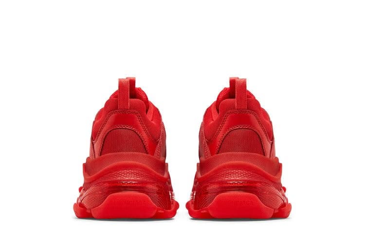 Balenciaga Triple S Sneaker Clear Sole - Red 2019