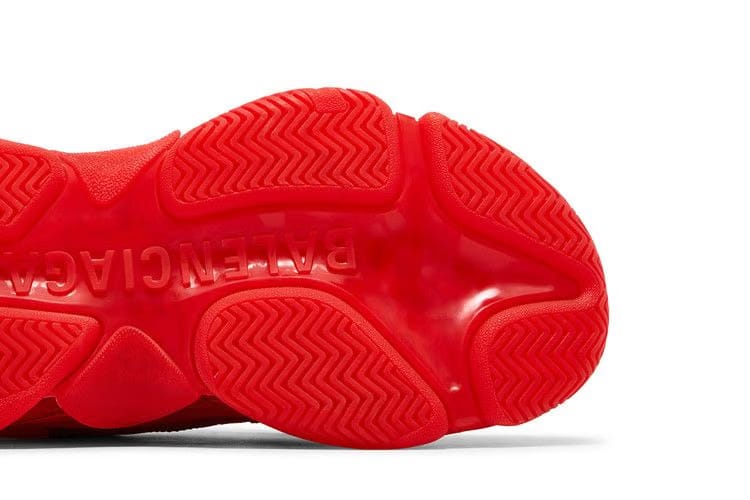 Balenciaga Triple S Sneaker Clear Sole - Red 2019