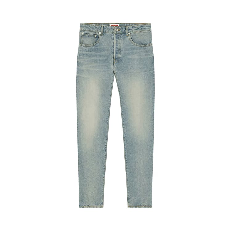 Kenzo Medium Stone Bara Slim Jeans Medium Stone Blue Denim