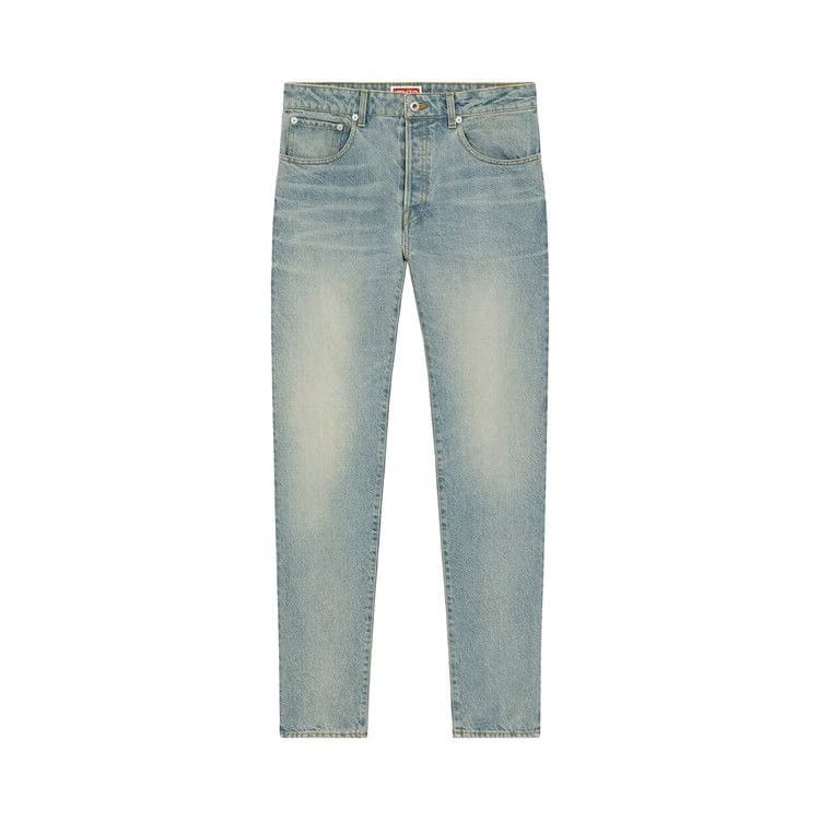 Kenzo Medium Stone Bara Slim Jeans Medium Stone Blue Denim