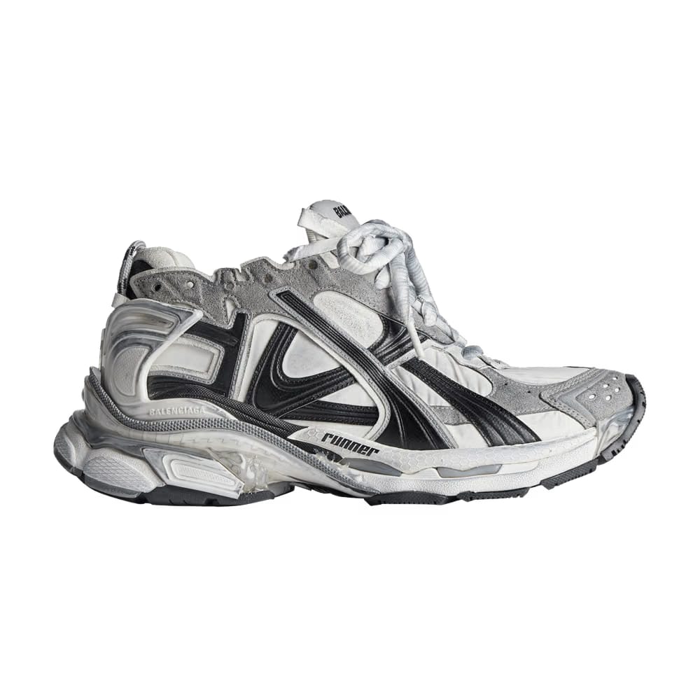 Balenciaga Wmns Runner Sneaker 'Worn-Out - Grey Black'