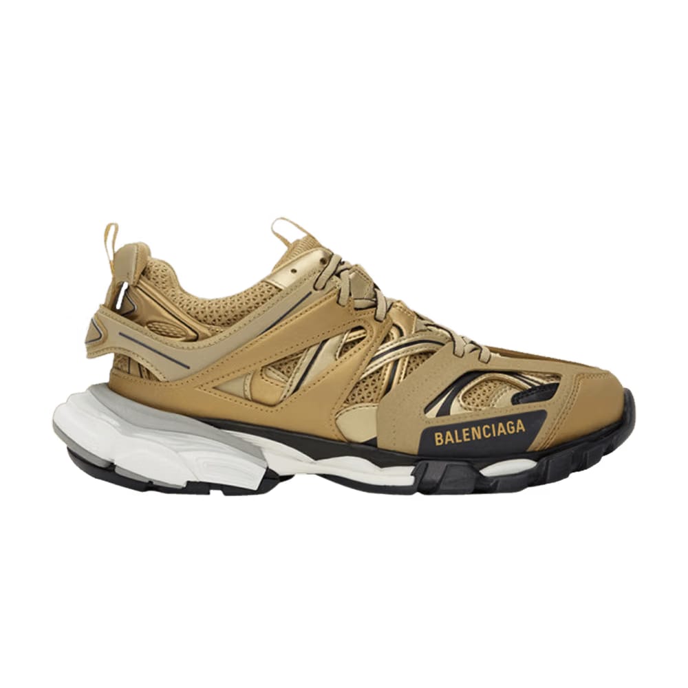 Balenciaga Track Trainer Metallic Gold
