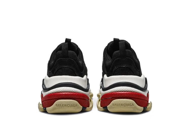 Balenciaga Triple S Black White Red (2018 Reissue)