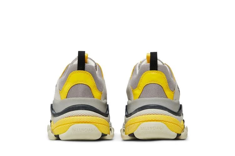 Balenciaga Triple S Sneaker Yellow Grey 2019