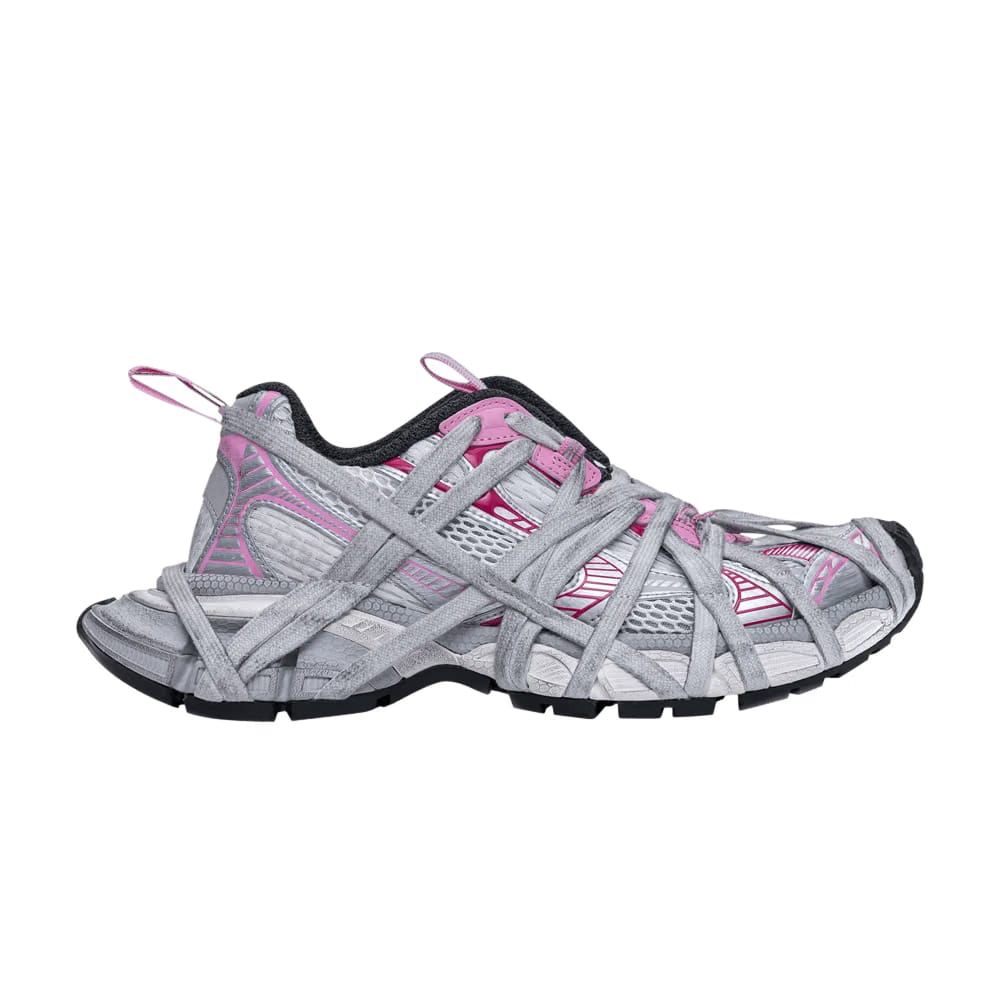 Balenciaga Wmns 3XL Extreme Lace Sneaker 'Worn-Out - White Grey Pink'