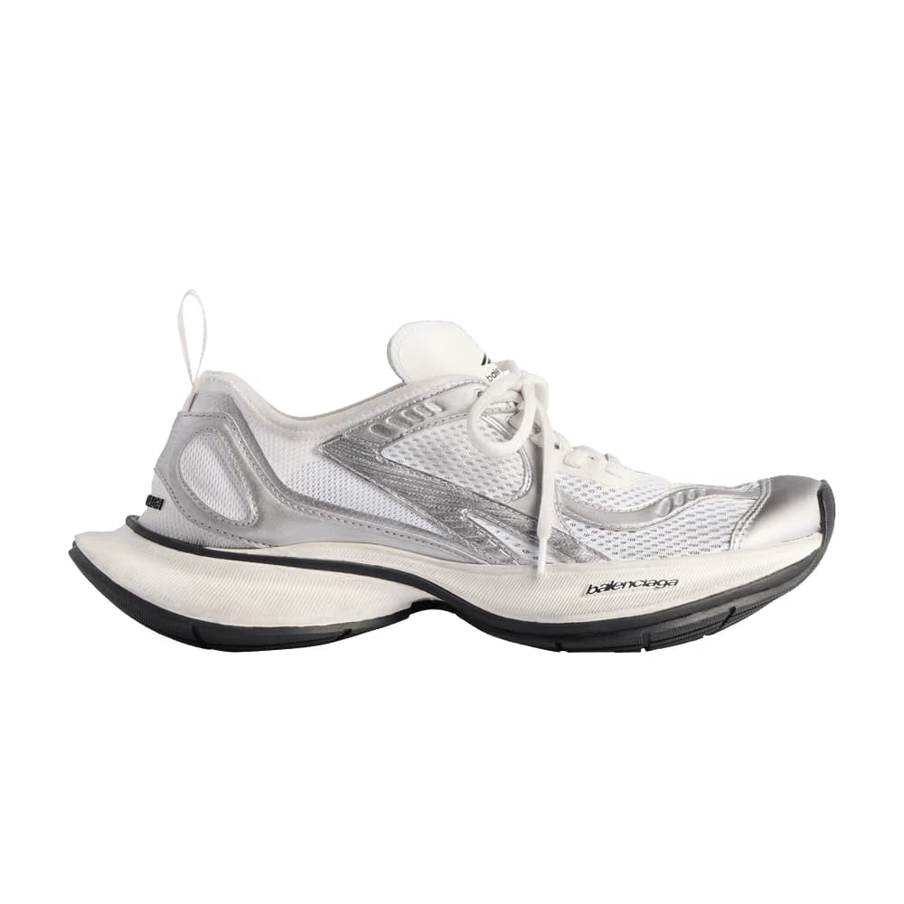 Balenciaga Circuit Sneaker Worn-Out - White Silver
