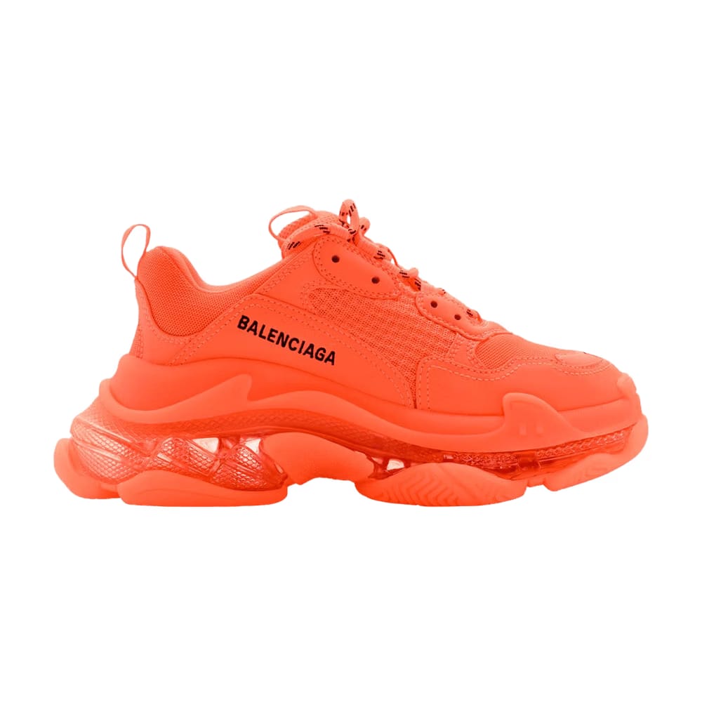 Balenciaga Wmns Triple S Sneaker 'Clear Sole - Orange'