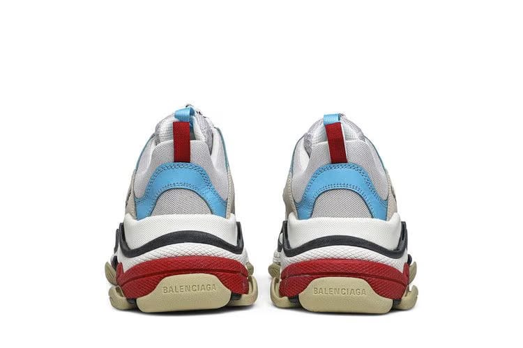 Balenciaga Wmns Triple S 'White Blue Pink' 2019