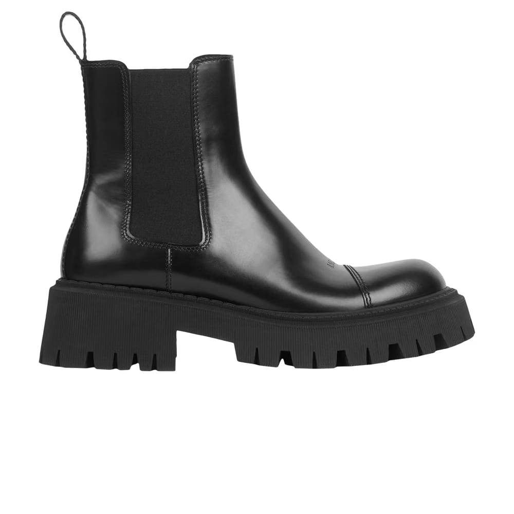 Balenciaga Tractor 20mm Boot Black