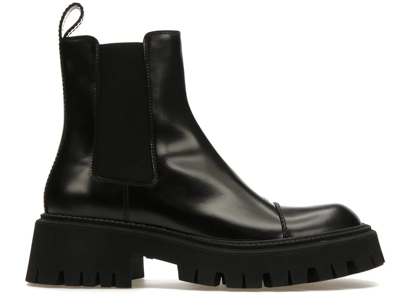 Balenciaga Tractor 20mm Boot Black
