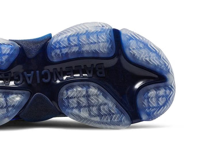 Balenciaga Wmns Triple S 'Clear Sole - White Blue'