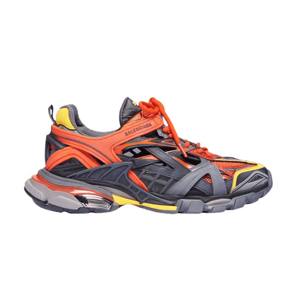 Balenciaga Track 2 Trainer Orange Black