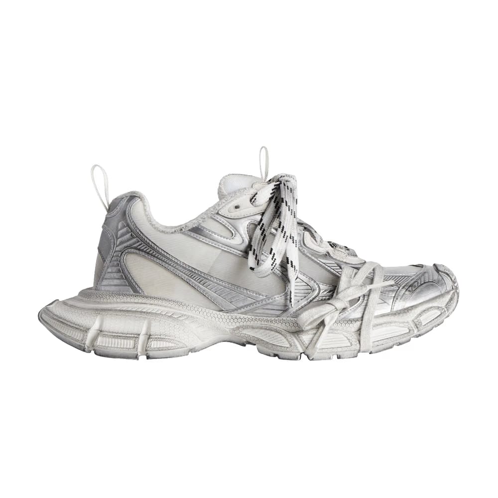 Balenciaga 3XL White Silver Summer Mesh