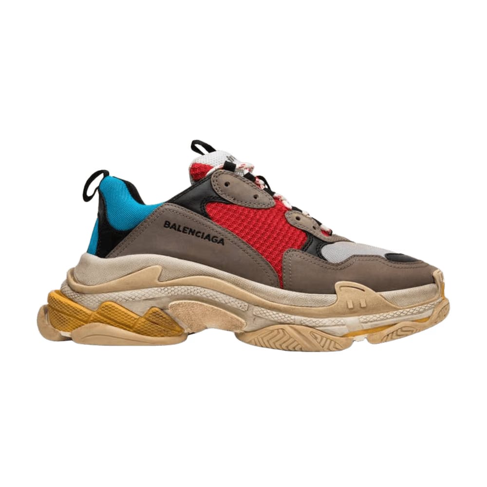 Balenciaga Wmns Triple S 'Blue Red'