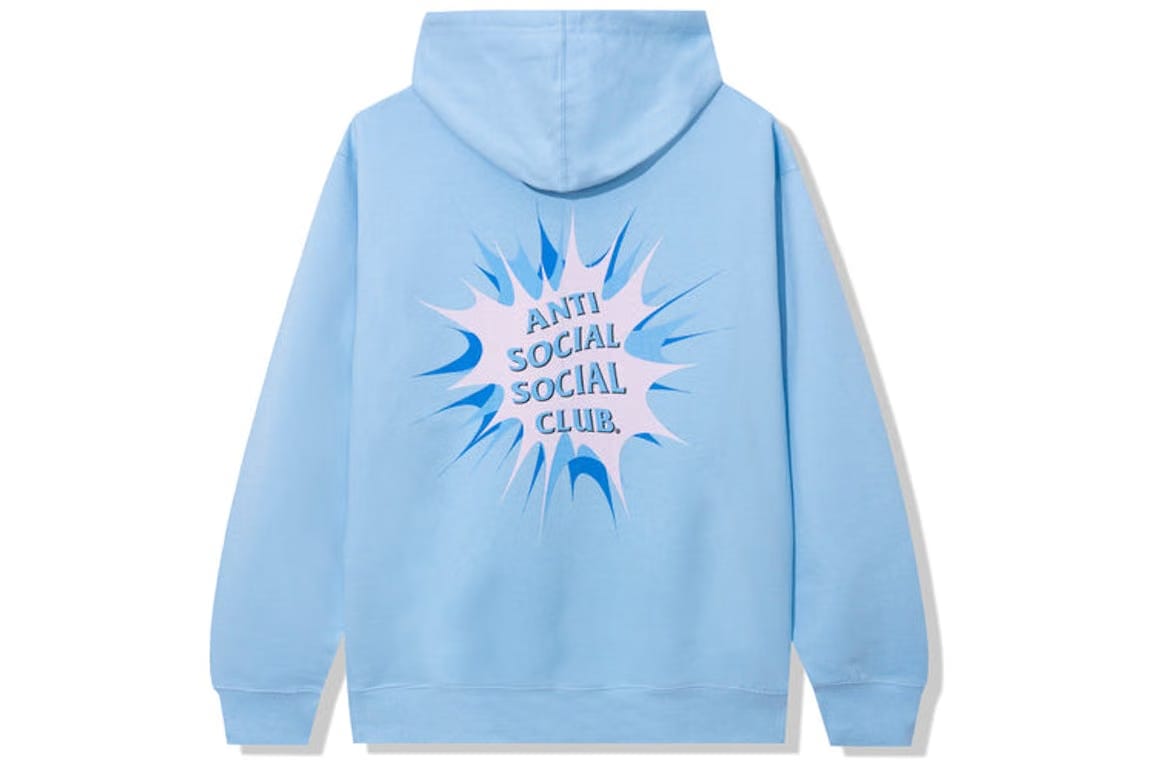 Anti Social Social Club Stunned Hoodie Blue