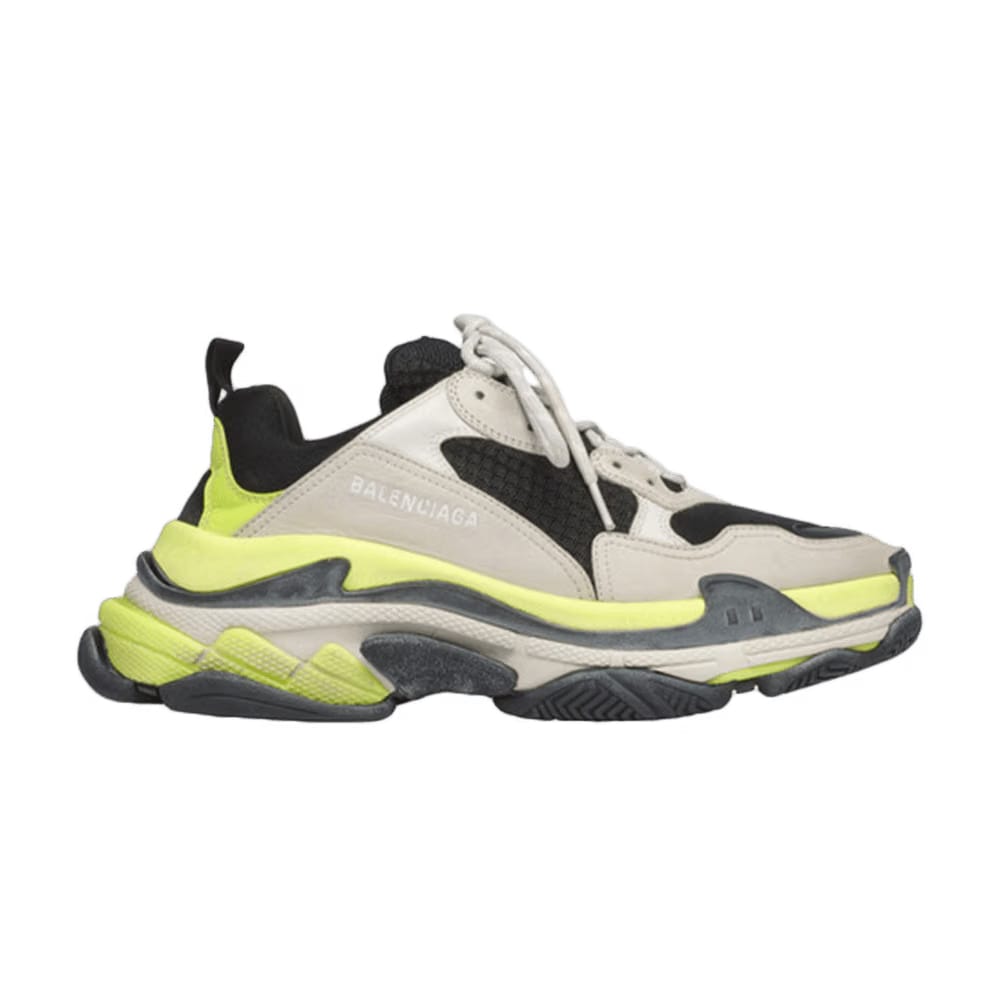 Balenciaga Triple S Sneaker Yellow Grey