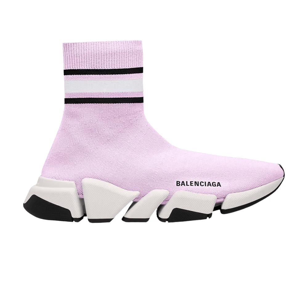 Balenciaga Wmns Speed 2.0 Trainer 'Stripped - Purple'