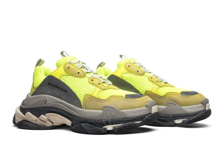Balenciaga Triple S Sneaker Yellow 2017