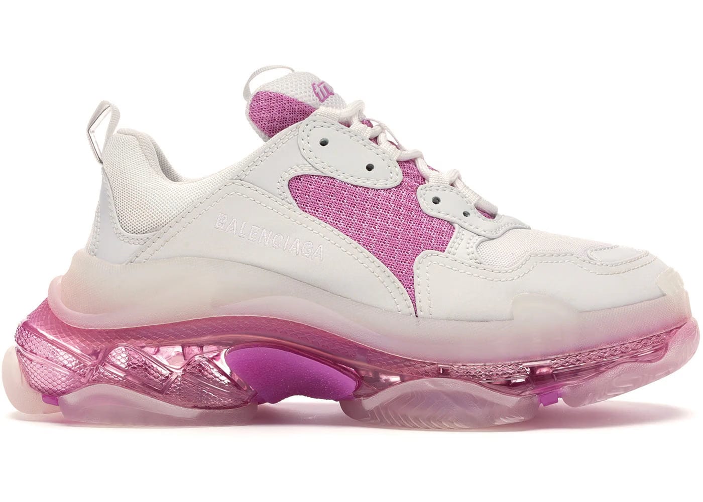 Balenciaga Wmns Triple S Trainer 'White Pink'