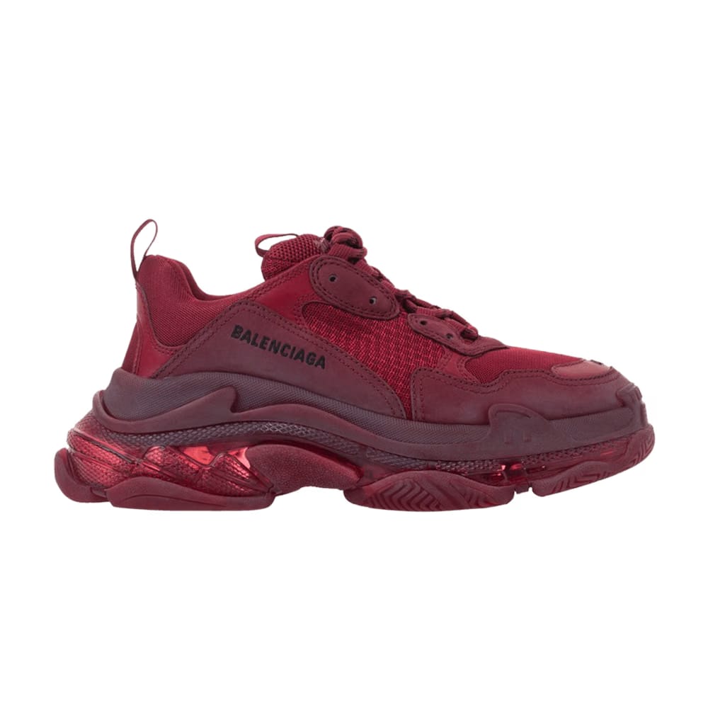 Balenciaga Triple S Sneaker Burgundy
