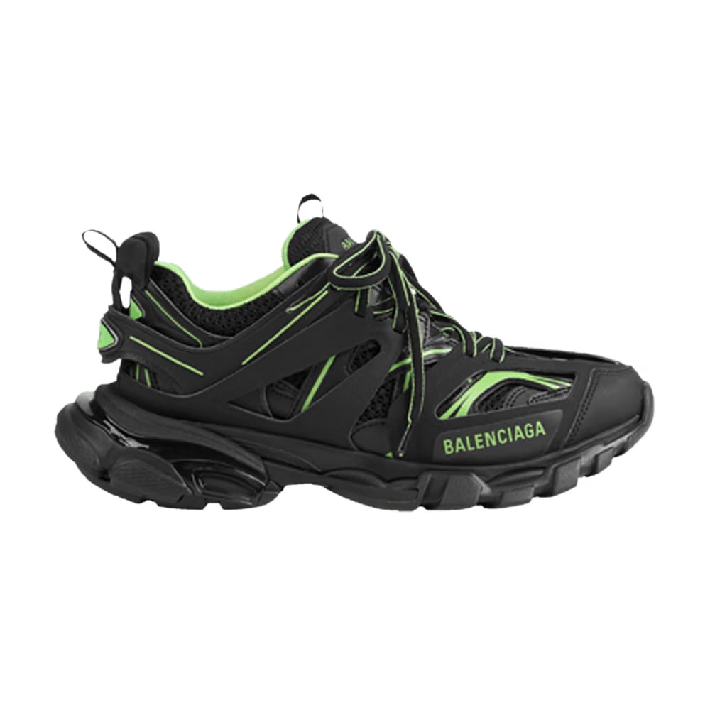 Balenciaga Wmns Track Sneaker 'Black Fluo Green'