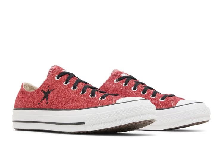 Stussy x Chuck 70 Low Poppy Red