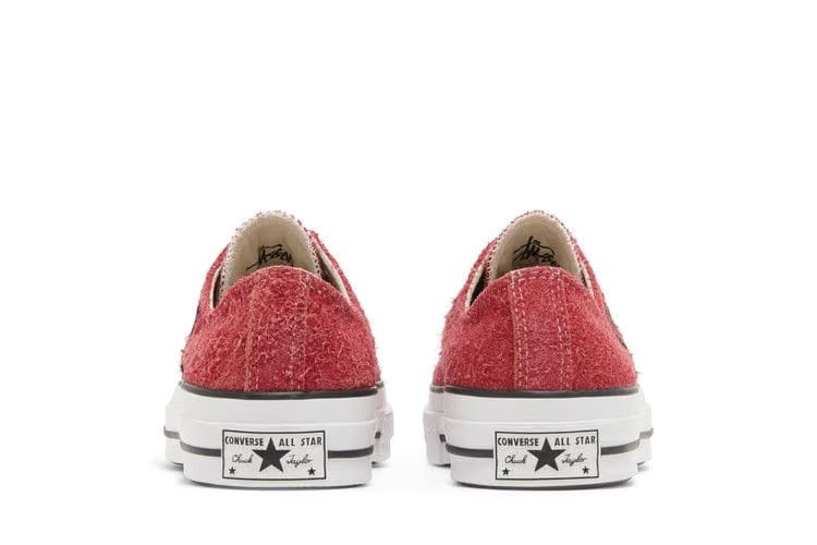 Stussy x Chuck 70 Low Poppy Red