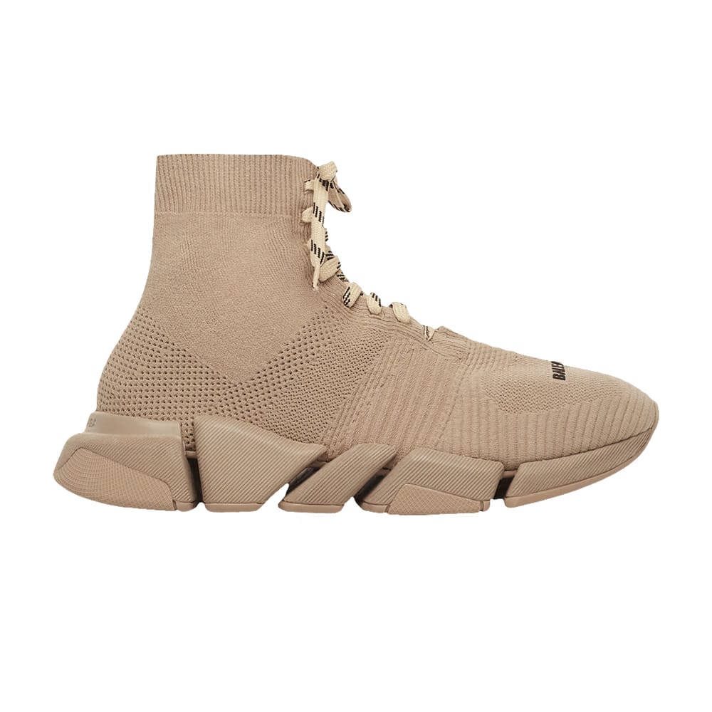 Balenciaga Wmns Speed 2.0 Lace Up Sneaker 'Beige'